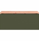 VidaXL Tuinbank Olijfgroen 100 x 40 x 43 cm Staal