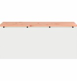 VidaXL Tuinbank Wit 100 x 40 x 43 cm Staal