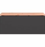 VidaXL Tuinbank Zwart 100 x 40 x 43 cm Staal