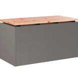 VidaXL Tuinbank Roestig 80 x 40 x 43 cm Cortenstaal