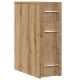 VidaXL Apothekerskast artisanaal eikenkleurig 20 x 45.5 x 60 cm