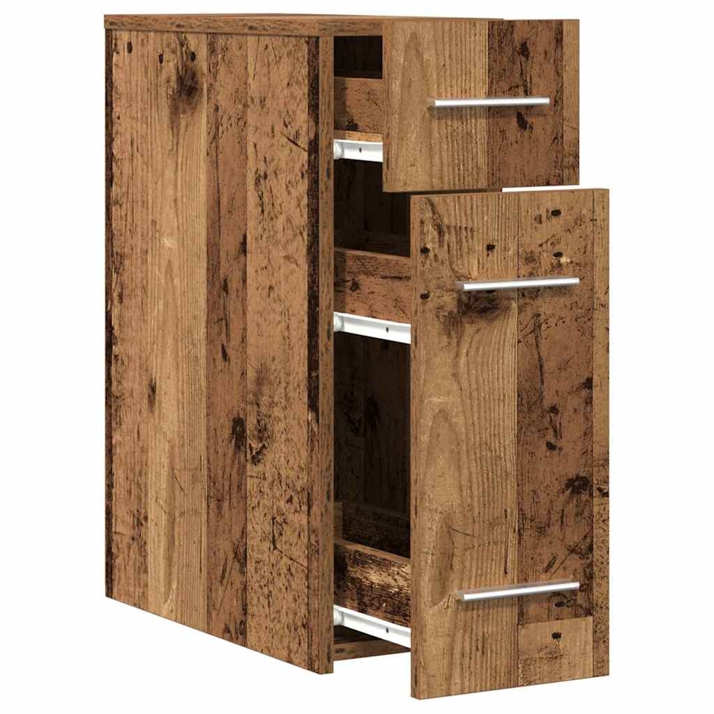 VidaXL Apothekerskast Oud hout 20 x 45.5 x 60 cm Bewerkt hout