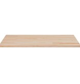 VidaXL Tafelblad rechthoekig 100x50x1,7 cm massief grenenhout