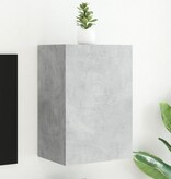VidaXL Tv-wandmeubel 40,5x30x60 cm bewerkt hout betongrijs
