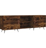 VidaXL Tv-meubel 150x30x50 cm bewerkt hout gerookt eikenkleurig