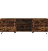 VidaXL Tv-meubel 150x30x50 cm bewerkt hout gerookt eikenkleurig