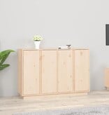VidaXL Dressoir 120x35x80 cm massief grenenhout