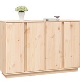 VidaXL Dressoir 120x35x80 cm massief grenenhout