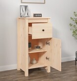 VidaXL Dressoir 40x35x80 cm massief grenenhout