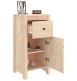 VidaXL Dressoir 40x35x80 cm massief grenenhout