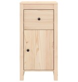 VidaXL Dressoir 40x35x80 cm massief grenenhout