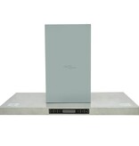 VidaXL Afzuigkap voor kookeiland met LCD-scherm