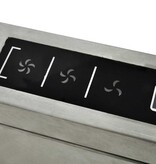 VidaXL Afzuigkap voor kookeiland met LCD-scherm