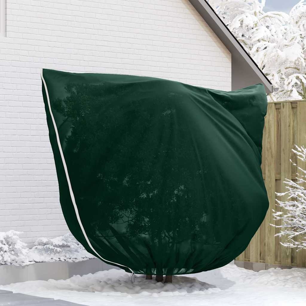 VidaXL Vorstbescherming Plantenfleece Covers 3 pcs Groen 2,5 x 3,14 m