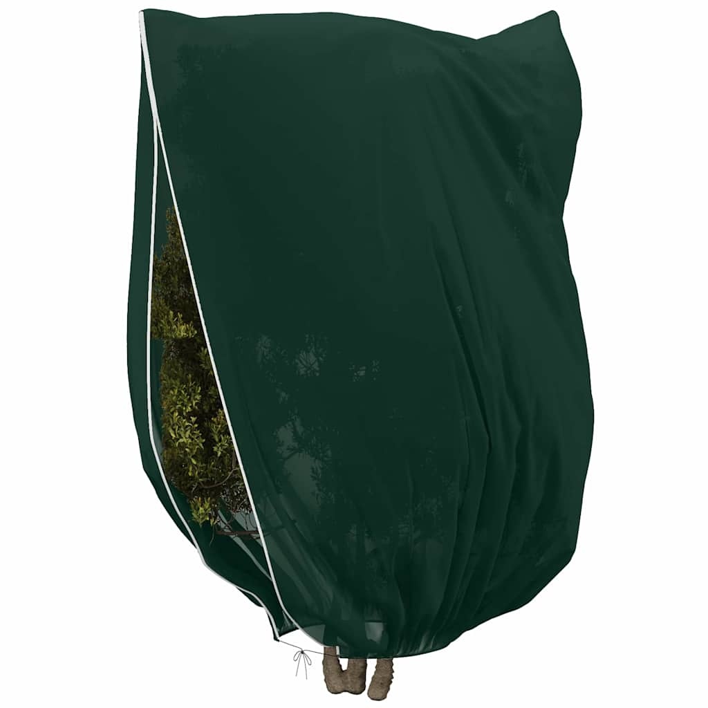 VidaXL Vorstbescherming Plantenfleece Covers Groen 2,4 x 2 m