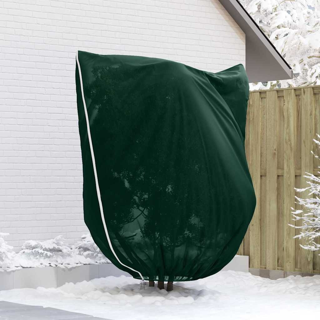 VidaXL Vorstbescherming Plantenfleece Covers Groen 2,4 x 2 m
