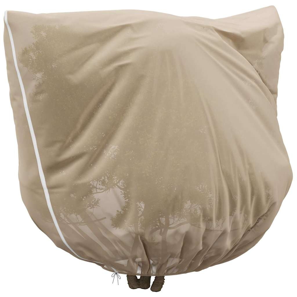 VidaXL Vorstbescherming Plantenfleece Covers 3 pcs Beige 2,5 x 3,14 m