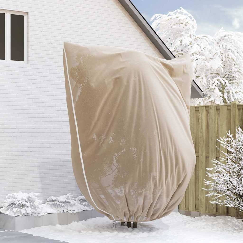 VidaXL Vorstbescherming Plantenfleece Covers Beige 3,5 x 2,5 m