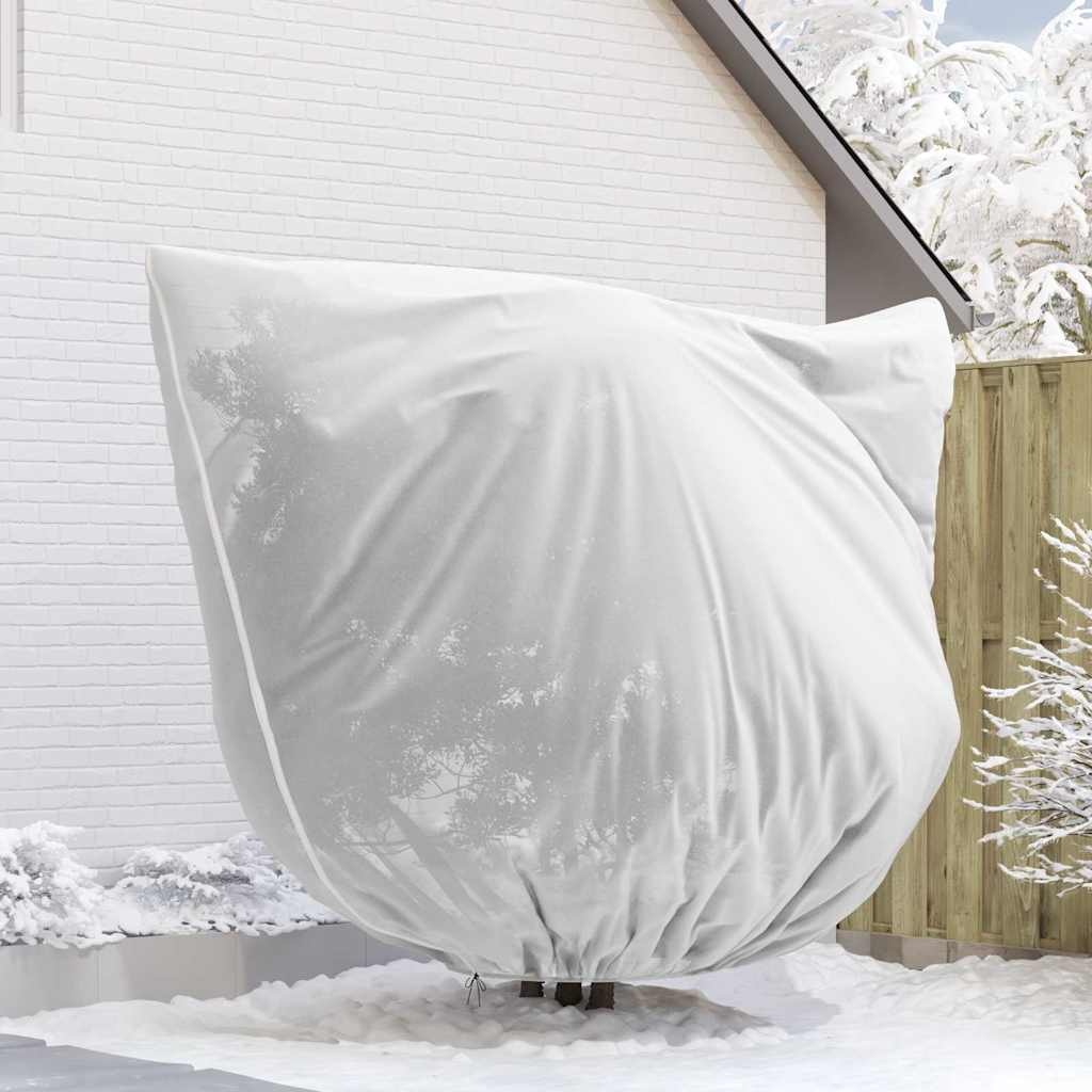 VidaXL Vorstbescherming Plantenfleece Covers 3 pcs Wit 2 x 2,36 m