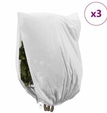 VidaXL Vorstbescherming Plantenfleece Covers 3 pcs Wit 3,5 x 2,5 m