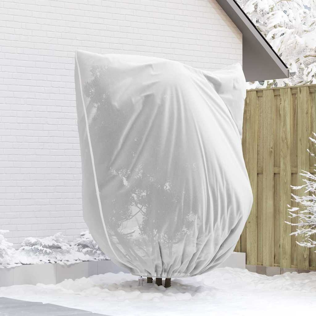 VidaXL Vorstbescherming Plantenfleece Covers 3 pcs Wit 2,4 x 2 m