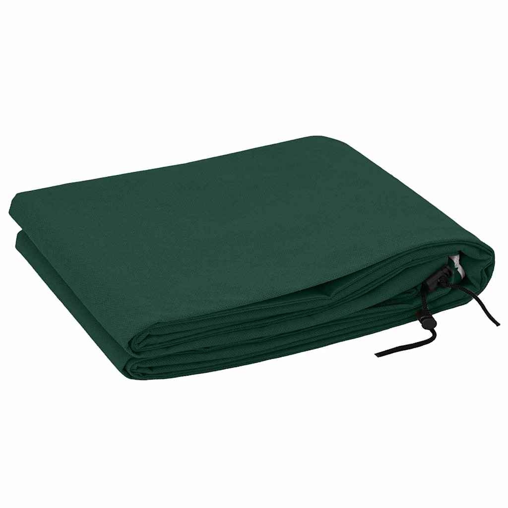 VidaXL Vorstbescherming Plantenfleece Covers 5 pcs Groen 1,55 x 1,55 m