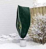 VidaXL Vorstbescherming Plantenfleece Covers 5 pcs Groen 1,55 x 1,55 m
