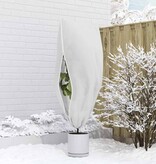VidaXL Vorstbescherming Plantenfleece Covers 5 pcs Wit 1,8 x 1,2 m