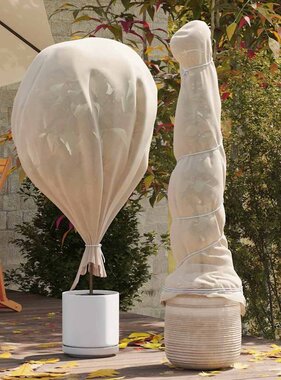 VidaXL Vorstbescherming Plantvlies Beige 20 x 3,2 m Niet-geweven Stof