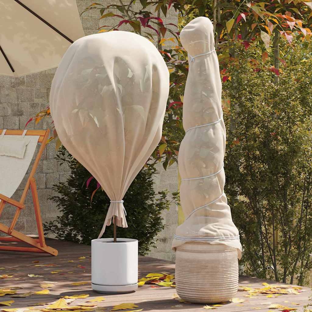 VidaXL Vorstbescherming Plantvlies Beige 20 x 3,2 m Niet-geweven Stof