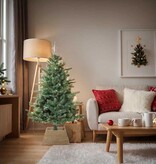 VidaXL Kerstboomkraag Bruin 50 x 50 x 25 cm Zeegras