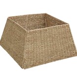 VidaXL Kerstboomkraag Bruin 50 x 50 x 25 cm Zeegras