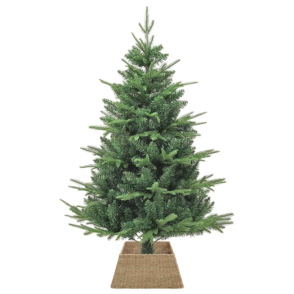 VidaXL Kerstboomkraag Bruin 50 x 50 x 25 cm Zeegras