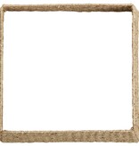 VidaXL Kerstboomkraag Bruin 50 x 50 x 25 cm Zeegras