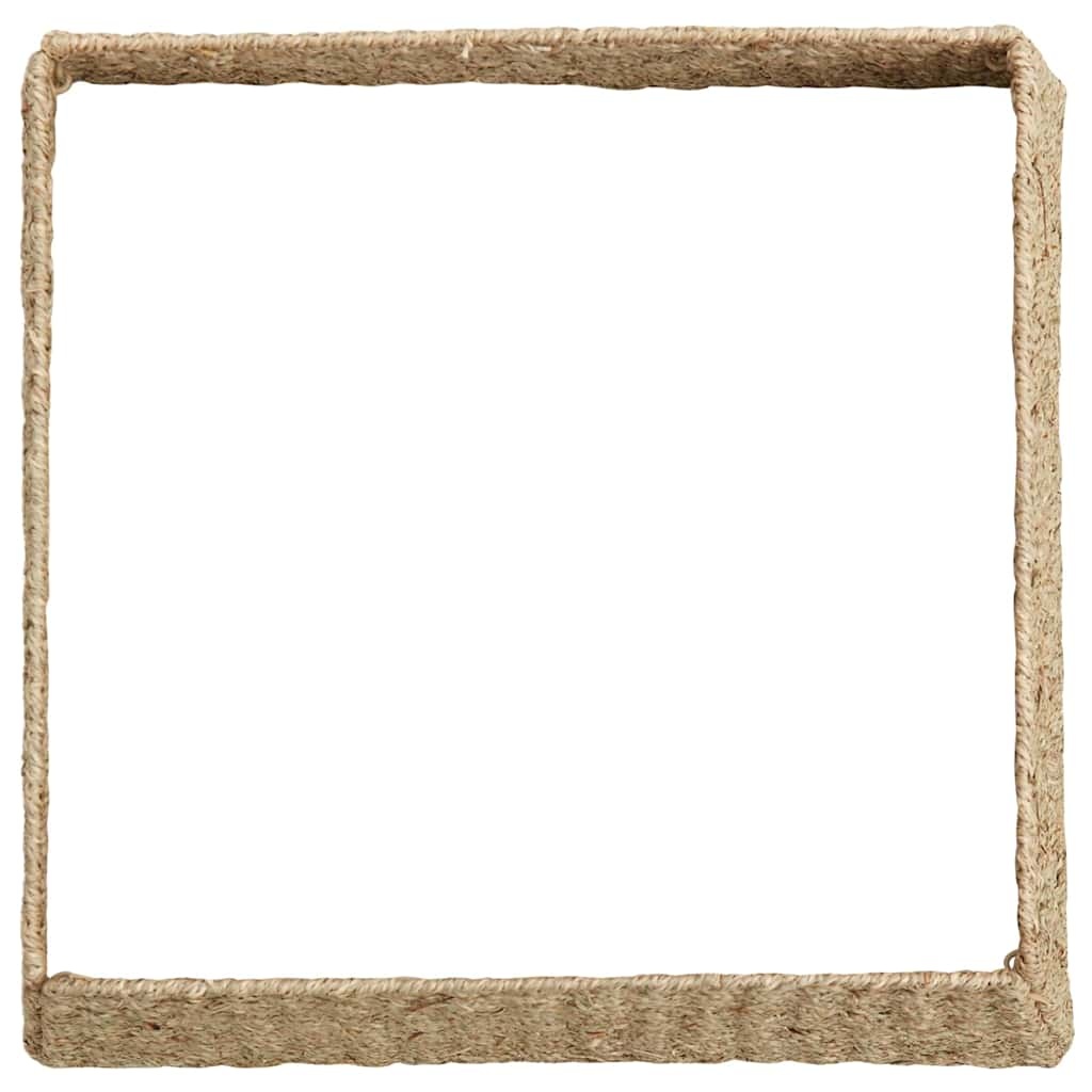 VidaXL Kerstboomkraag Bruin 50 x 50 x 25 cm Zeegras