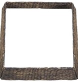 VidaXL Kerstboomkraag Zwart 50 x 50 x 25 cm Waterhyacint