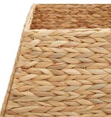 VidaXL Kerstboomkraag Bruin 70 x 70 x 28 cm Waterhyacint