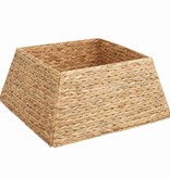 VidaXL Kerstboomkraag Bruin 60 x 60 x 28 cm Waterhyacint