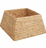 VidaXL Kerstboomkraag Bruin 50 x 50 x 25 cm Waterhyacint