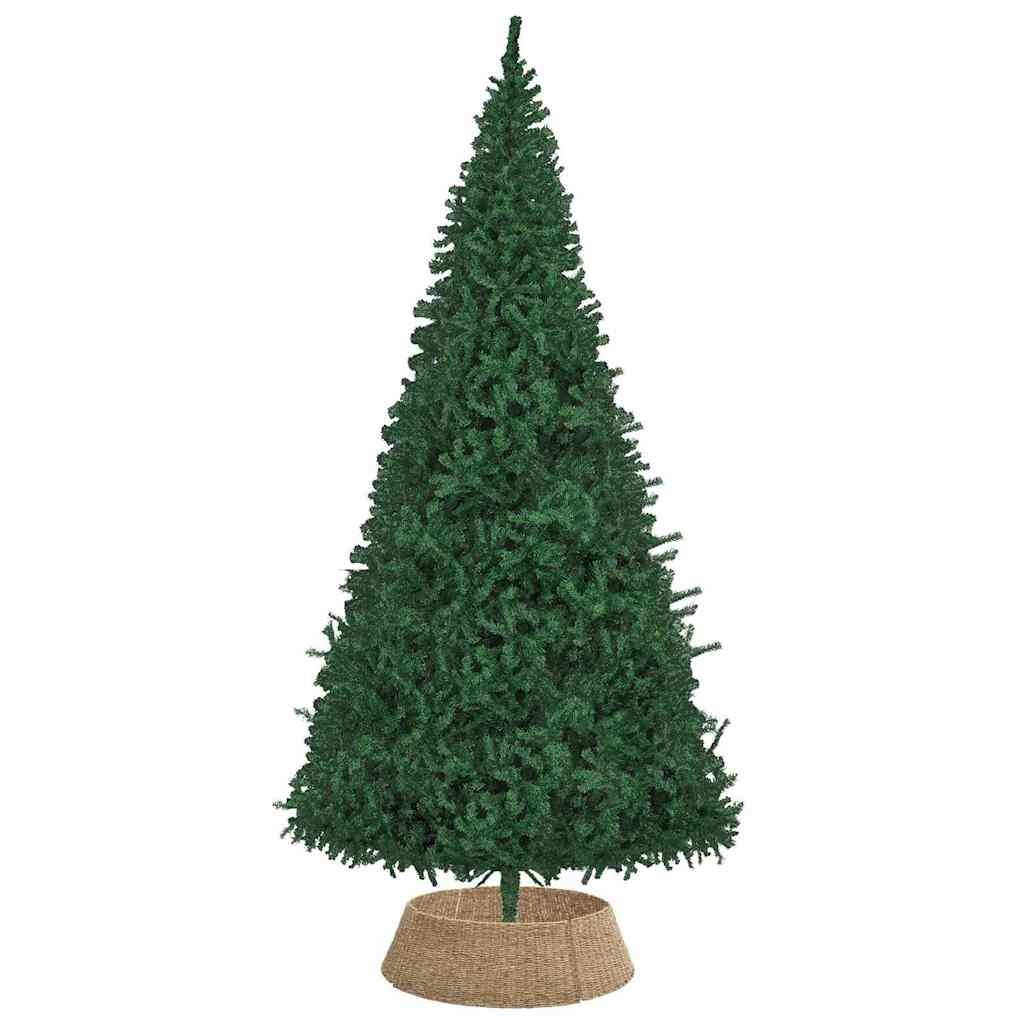 VidaXL Kerstboomkraag Bruin 105 x 105 x 28 cm Zeegras