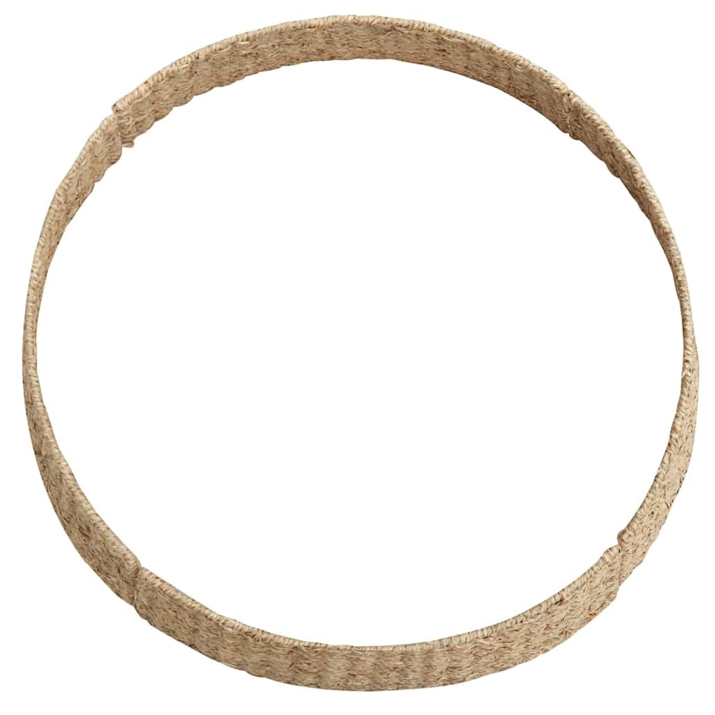 VidaXL Kerstboomkraag Bruin 105 x 105 x 28 cm Zeegras