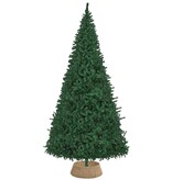 VidaXL Kerstboomkraag Bruin 90 x 90 x 28 cm Zeegras