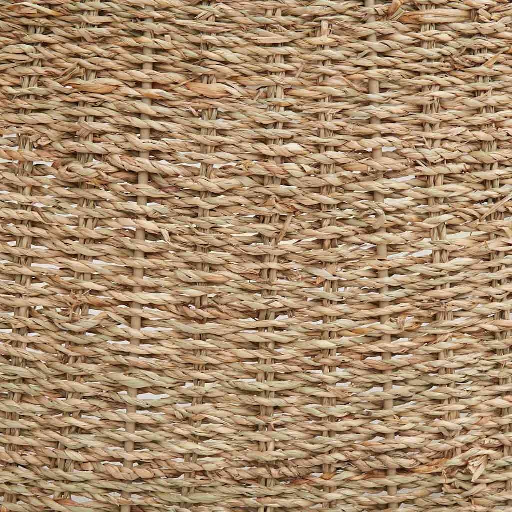 VidaXL Kerstboomkraag Bruin 90 x 90 x 28 cm Zeegras