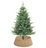 VidaXL Kerstboomkraag Bruin 75 x 75 x 25 cm Zeegras