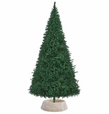 VidaXL Kerstboomkraag Wit 105 x 105 x 28 cm Waterhyacint