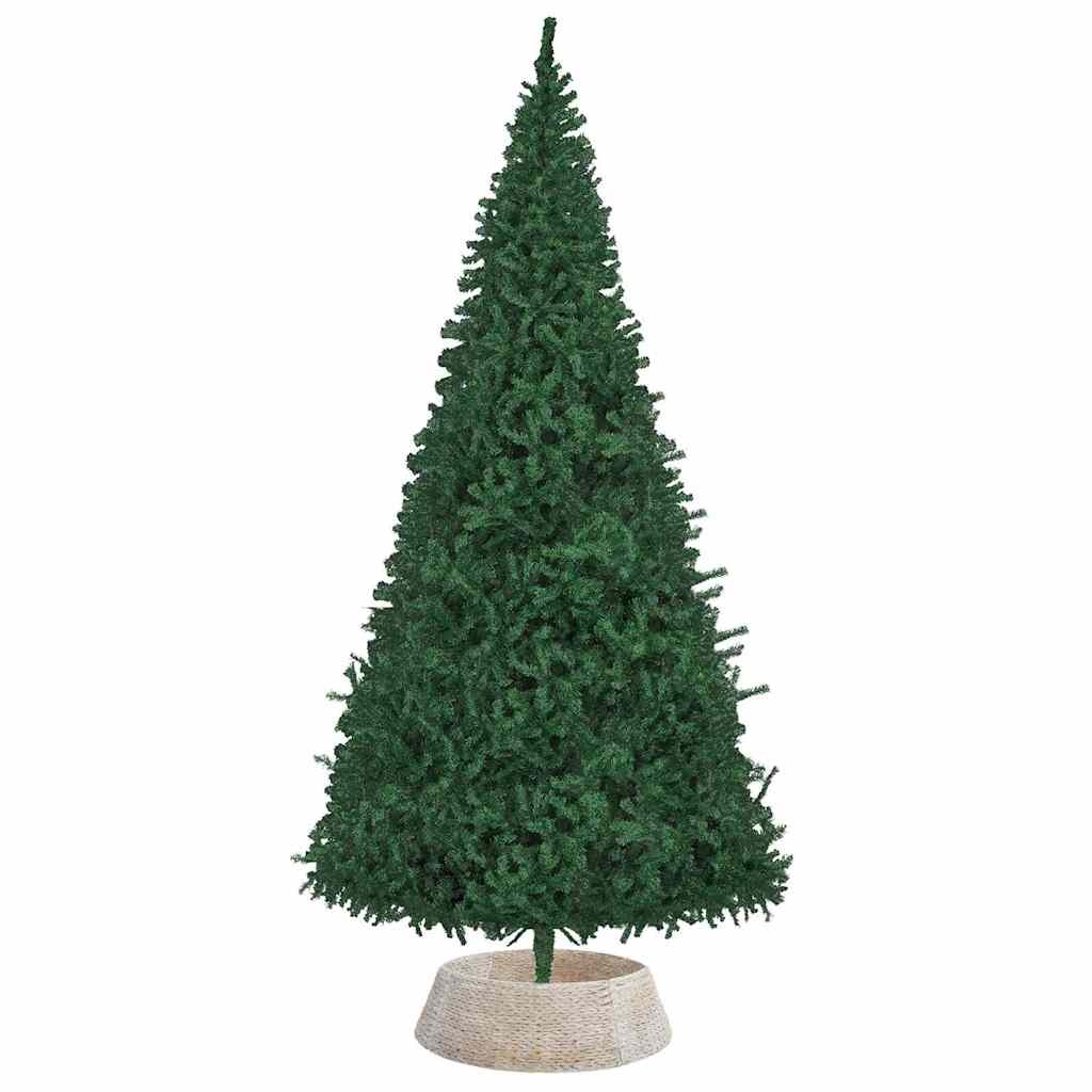 VidaXL Kerstboomkraag Wit 105 x 105 x 28 cm Waterhyacint