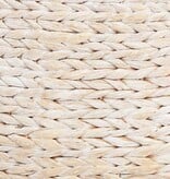 VidaXL Kerstboomkraag Wit 105 x 105 x 28 cm Waterhyacint