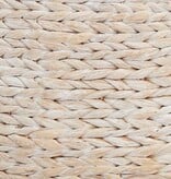 VidaXL Kerstboomkraag Wit 90 x 90 x 28 cm Waterhyacint