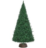 VidaXL Kerstboomkraag Zwart 90 x 90 x 28 cm Waterhyacint