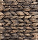 VidaXL Kerstboomkraag Zwart 90 x 90 x 28 cm Waterhyacint